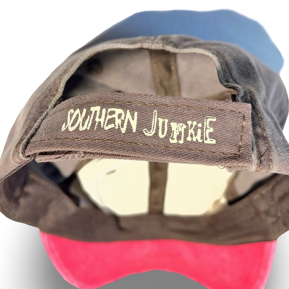 Southern Junkie Distressed Rooster Adjustable Cap O/S - Picture 2 of 8